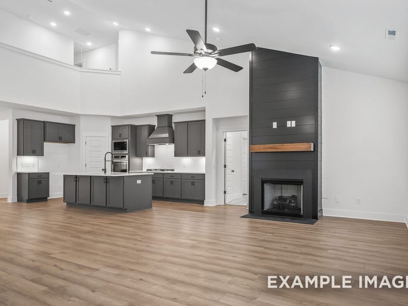Furnished interior view inside a new home in Woods Crossing, Gallatin (Image 47).