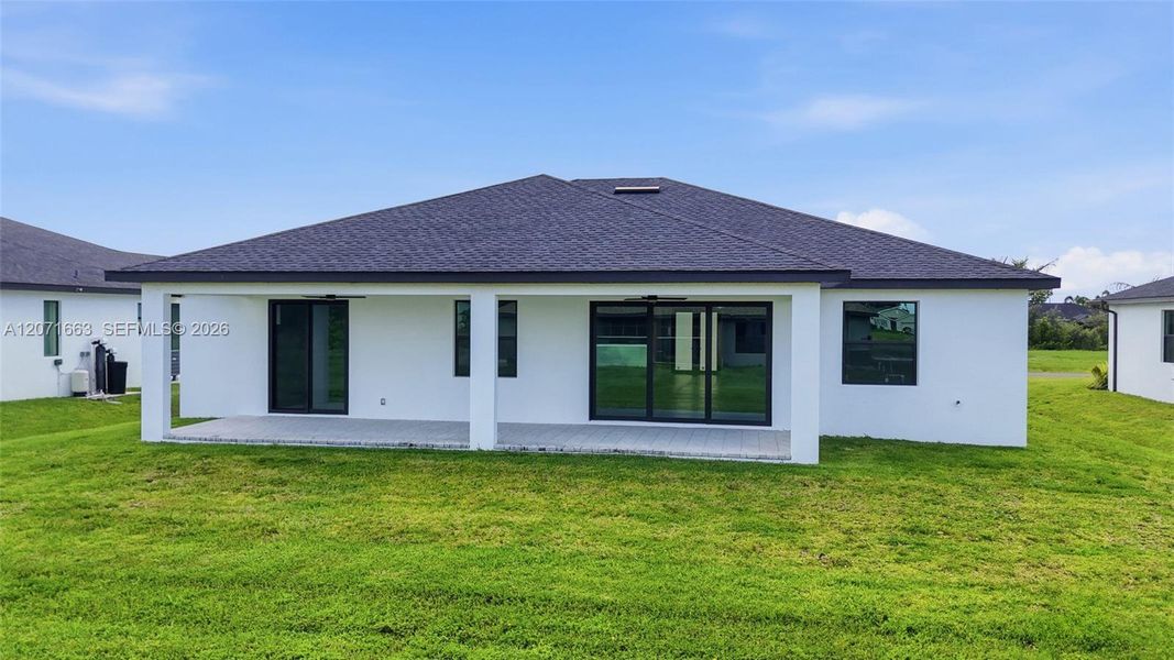 Exterior details and patio area of a home in , Cape Coral (Image 22). Exterior details and patio area of a home in , Cape Coral (Image 22).