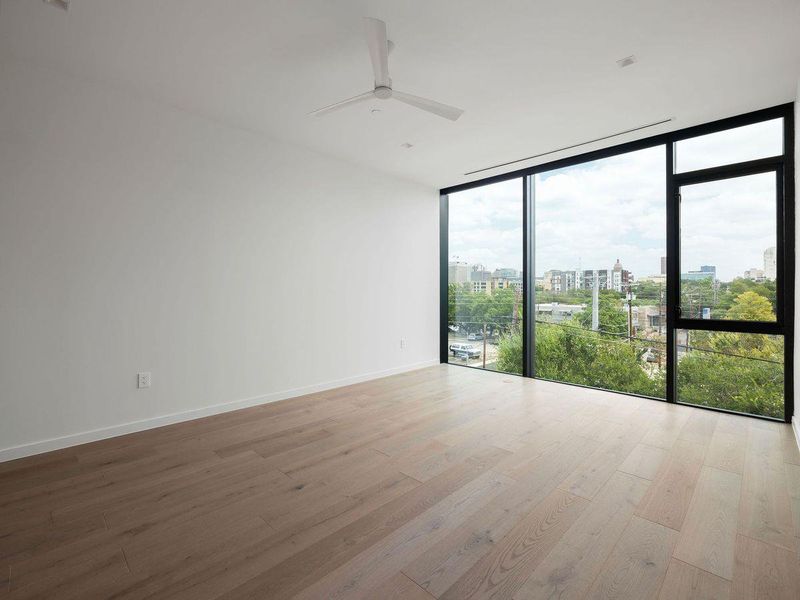 Spacious, unfurnished interior of a new home in The Colorfield, Austin (Image 21).