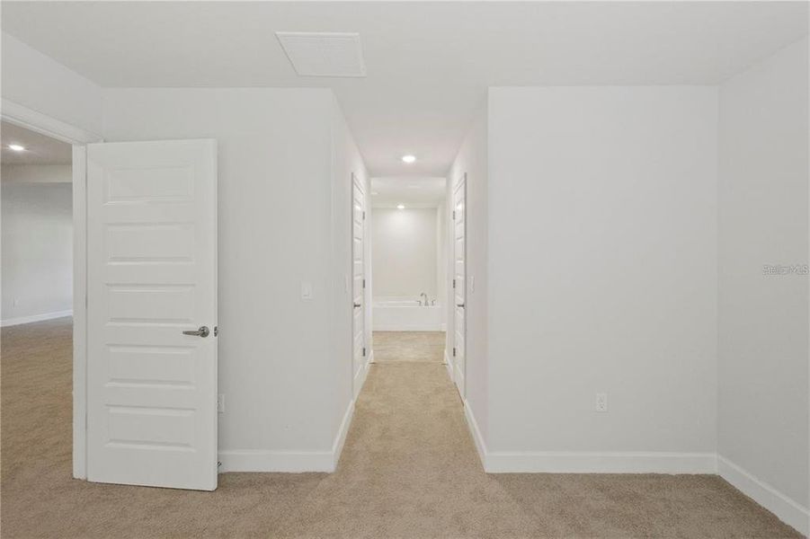 Stock photo. Home will be similar colors and material will vary.