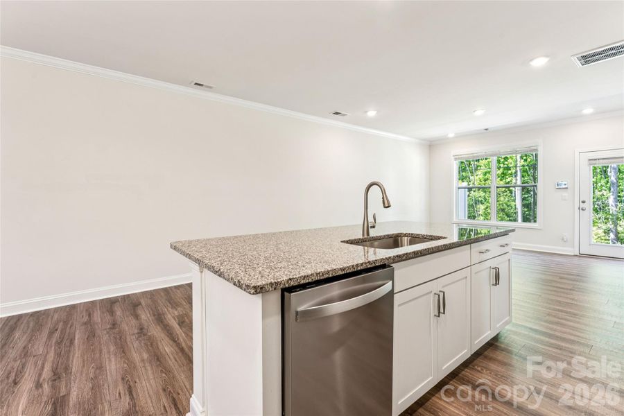 Furnished interior view inside a new home in , Sherrills Ford (Image 8).