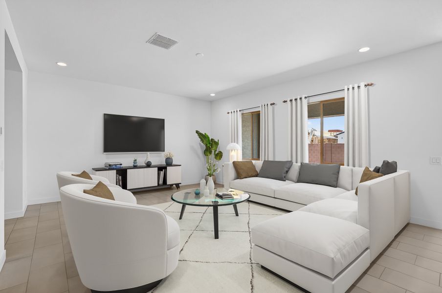 Furnished interior view inside a new home in Stonehaven, Glendale (Image 8).