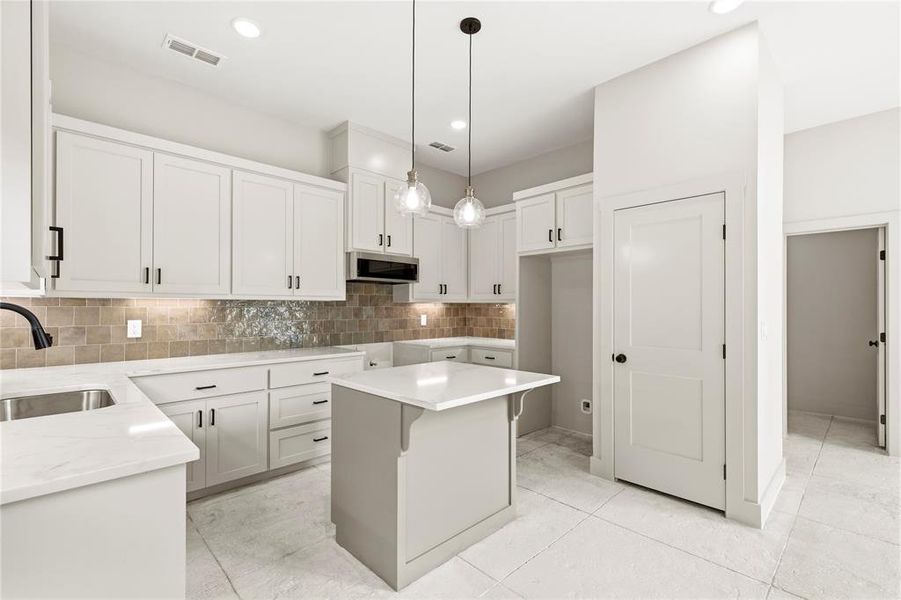 Furnished interior view inside a new home in , Mineola (Image 16).