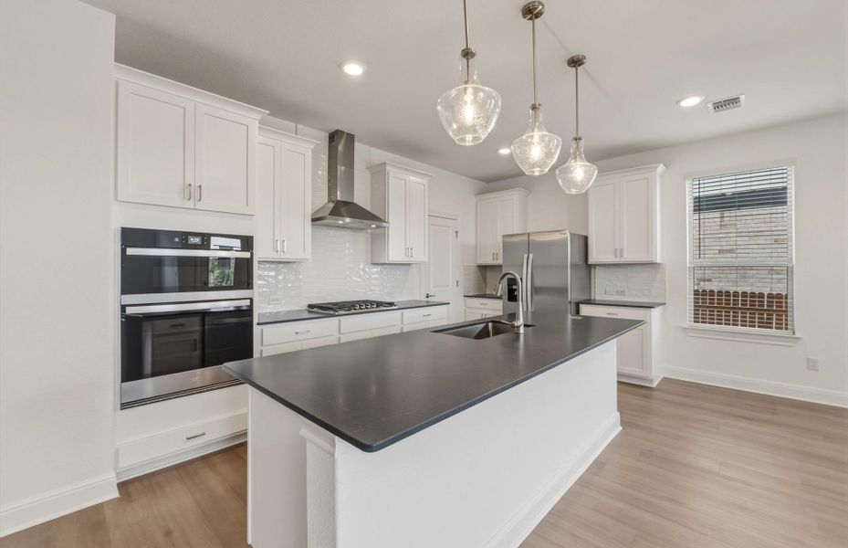 Furnished interior view inside a new home in Saddleback at Santa Rita Ranch, Liberty Hill (Image 16).