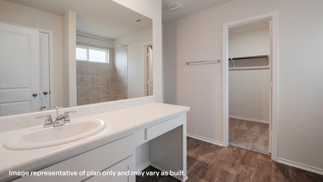 Furnished interior view inside a new home in Riverstone at Westpointe, San Antonio (Image 7).