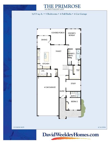 Floor Plan - 1st Floor