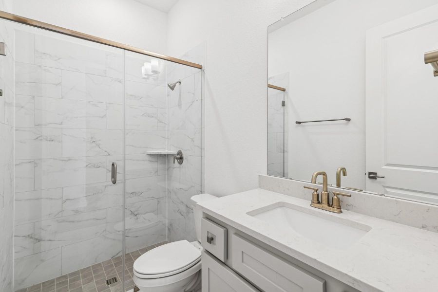 Furnished interior view inside a new home in Kresston, Montgomery (Image 9).