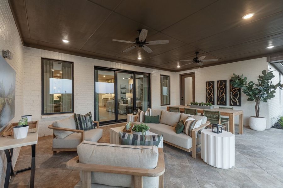 Representative Patio - some options shown Representative Patio - some options shown