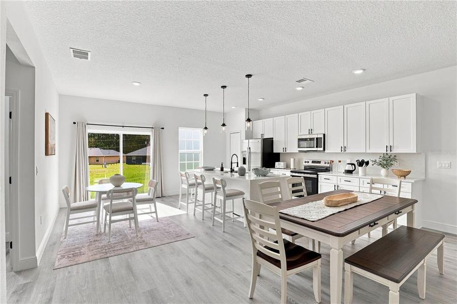 Furnished interior view inside a new home in , Ocala (Image 8).