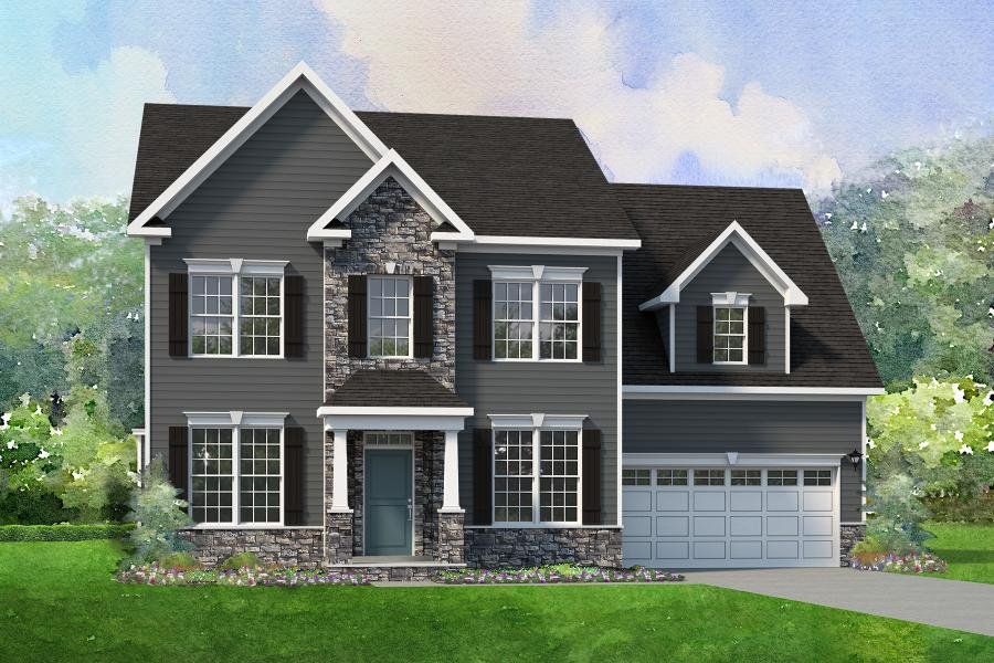 Image 4 representing the Madison by Niblock Homes in Red Hill, Concord, NC.
