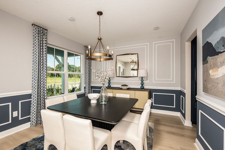 Representative furnished interior of a home built from the Newbury I by Beazer Homes in Estates at Lake Jesup, Sanford (Image 15).