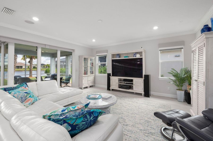 Furnished interior view inside a new home in , Port St. Lucie (Image 19). Furnished interior view inside a new home in , Port St. Lucie (Image 19).