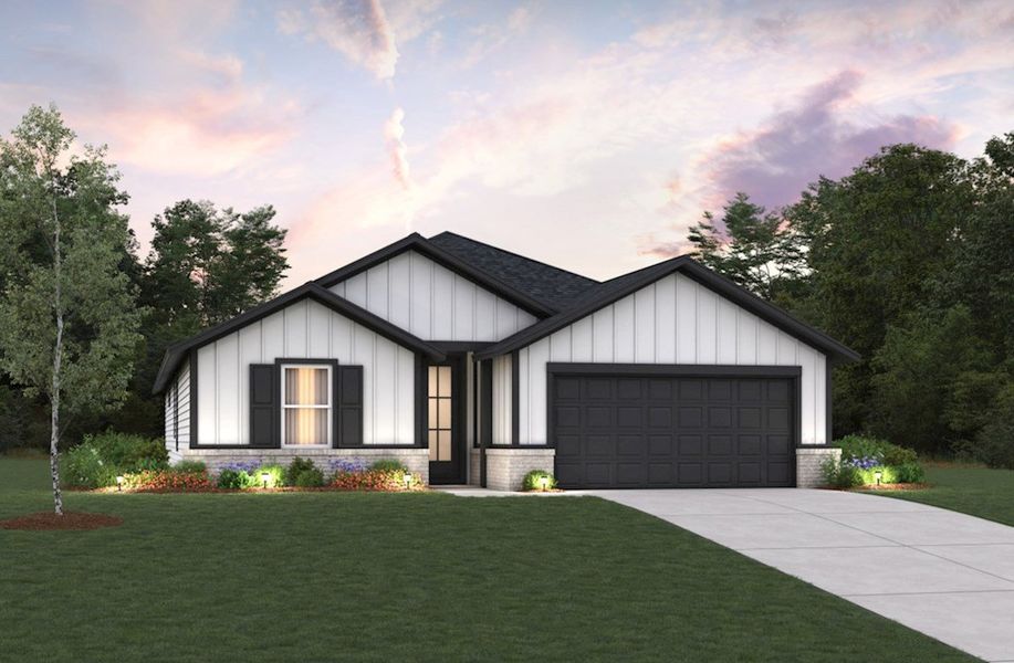 Farmhouse A Elevation Farmhouse A Elevation