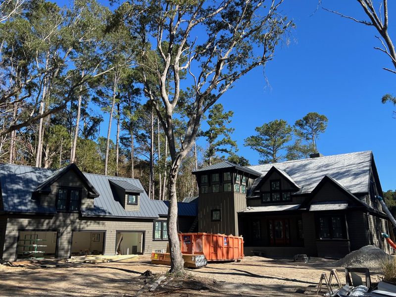 In-progress construction of a new home in , Johns Island, SC (Image 6).