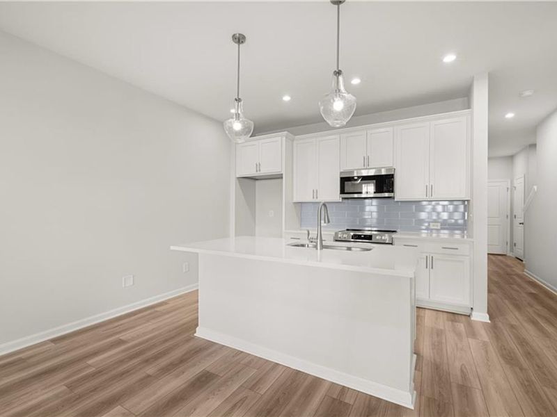 Furnished interior view inside a new home in Stegall Village, Emerson (Image 18). Furnished interior view inside a new home in Stegall Village, Emerson (Image 18).