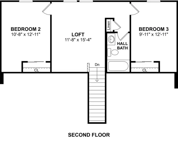 The Honeysuckle II floor plan by K. Hovnanian Homes. 2nd floor shown. *Prices, plans, dimensions, features, specifications, materials, and availability of homes or communities are subject to change without notice or obligation. The Honeysuckle II floor plan by K. Hovnanian Homes. 2nd floor shown. *Prices, plans, dimensions, features, specifications, materials, and availability of homes or communities are subject to change without notice or obligation.