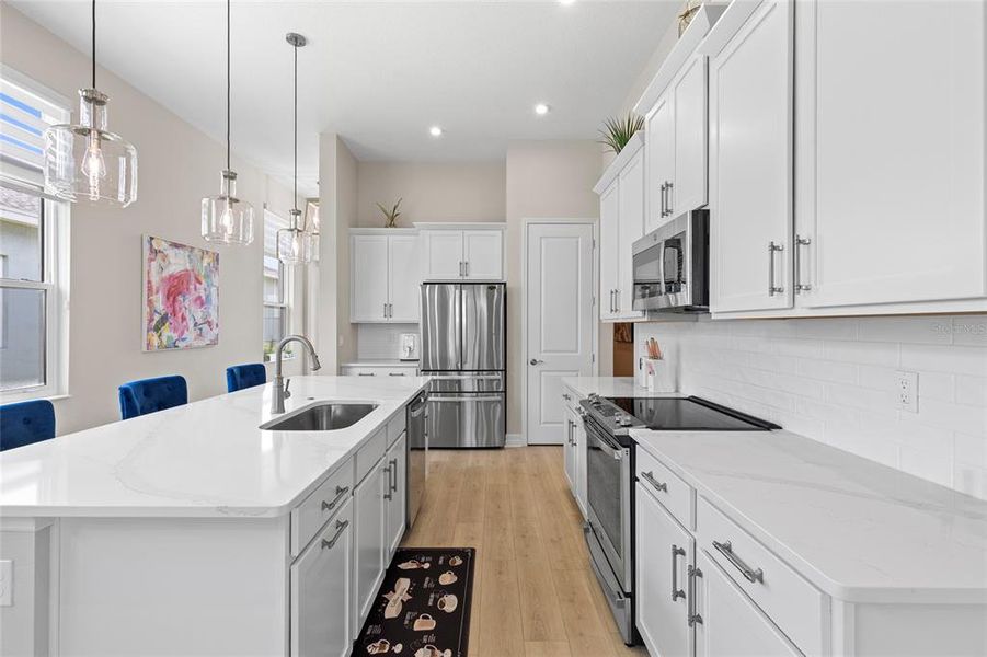 Furnished interior view inside a new home in The Reserve at Victoria, Deland (Image 10).