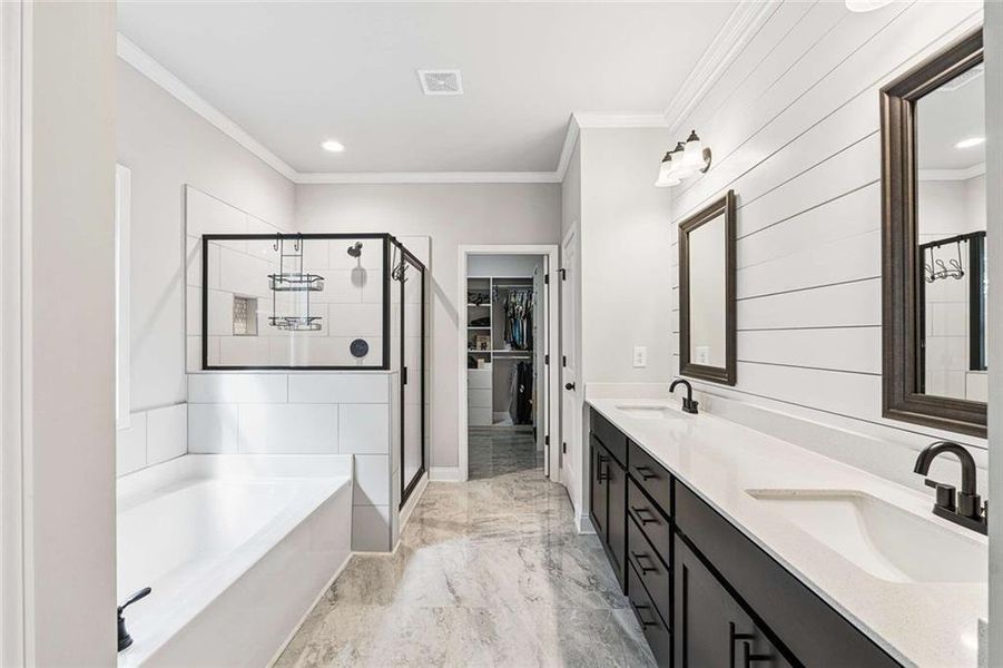 Furnished interior view inside a new home in , Covington (Image 35).
