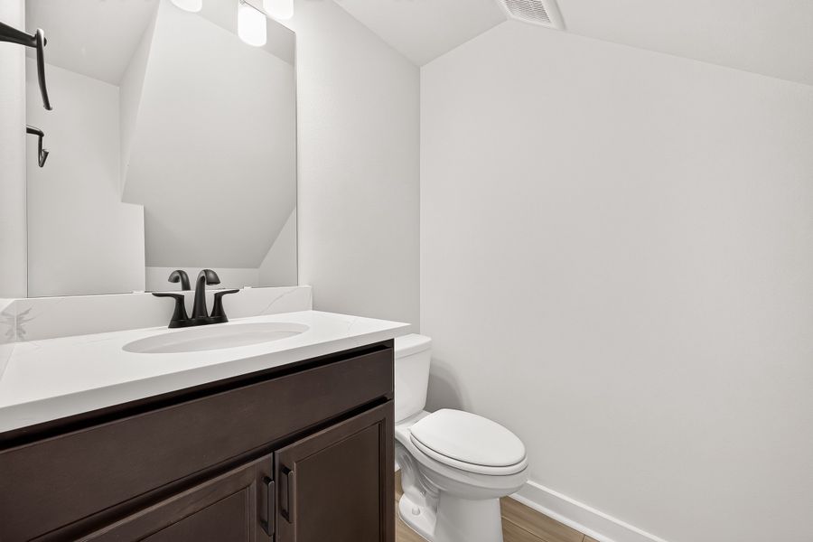 Furnished interior view inside a new home in Aldeana, Bonney (Image 21).