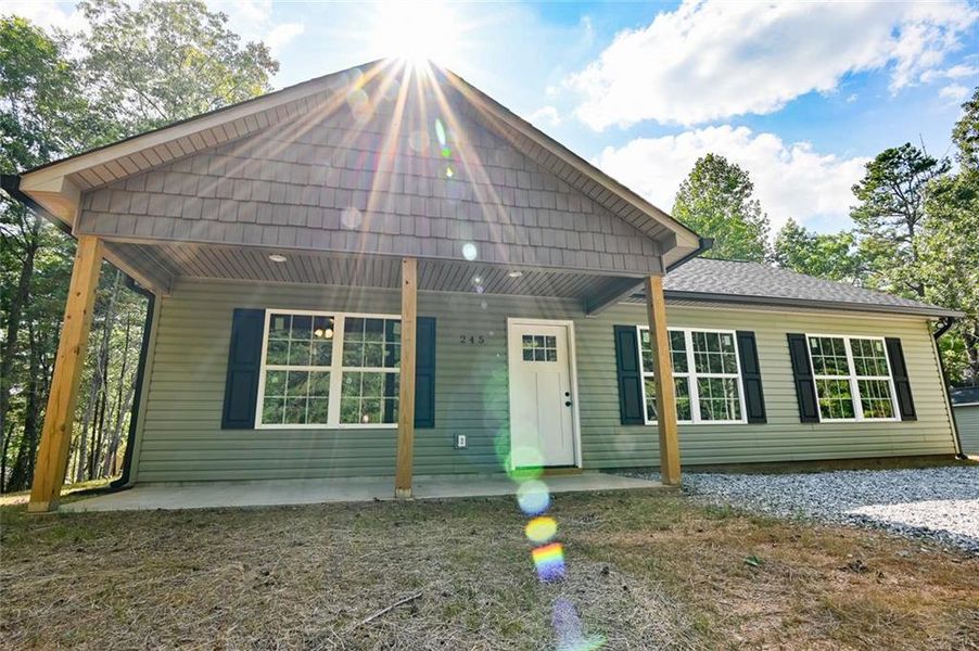 Exterior details and patio area of a home in , Dahlonega (Image 4).