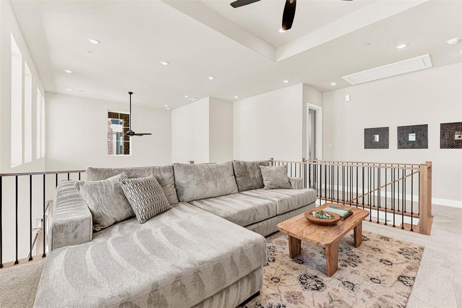 Furnished interior view inside a new home in , Frisco (Image 9).