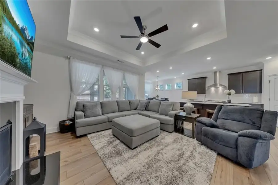 Furnished interior view inside a new home in , Canton (Image 13). Furnished interior view inside a new home in , Canton (Image 13).