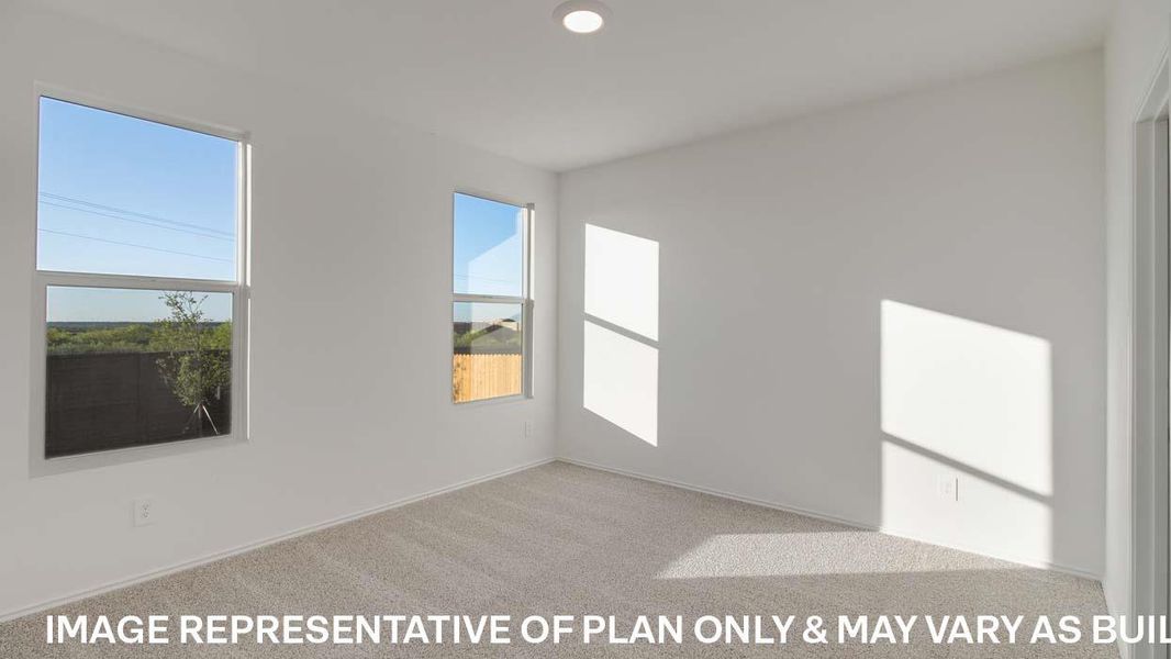 Spacious, unfurnished interior of a new home in Wayside, Uhland (Image 8).