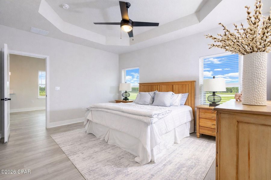 Furnished interior view inside a new home in Parkbrook, Panama City (Image 9).