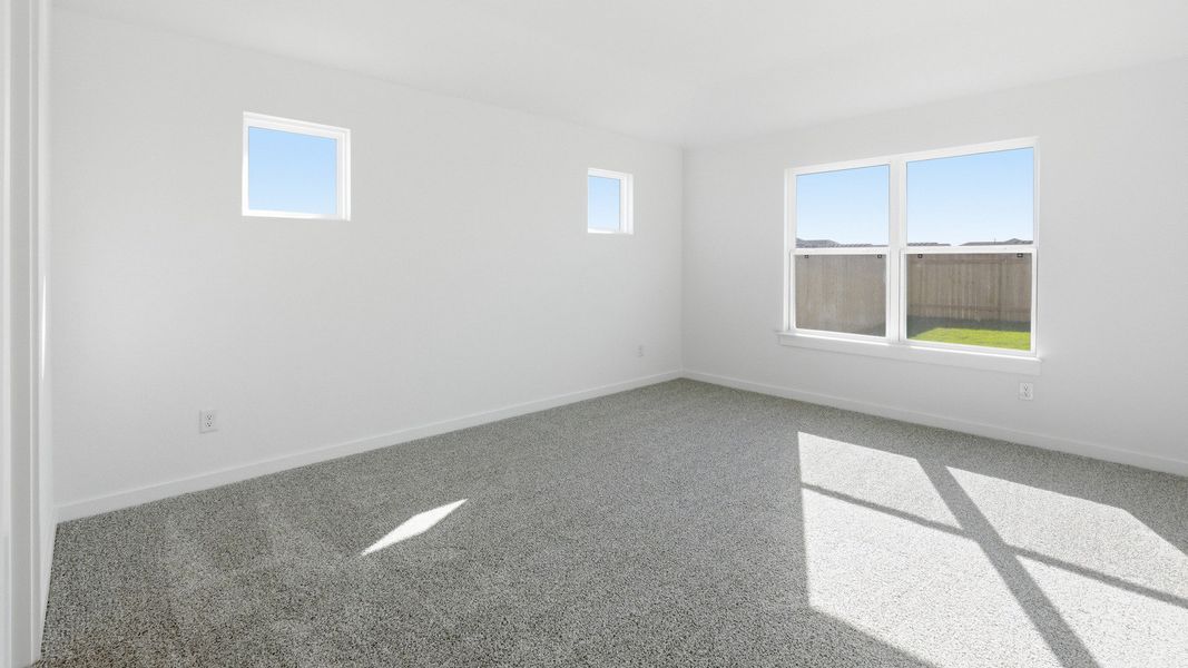 Furnished interior view inside a new home in Sky Ridge, San Marcos (Image 10).