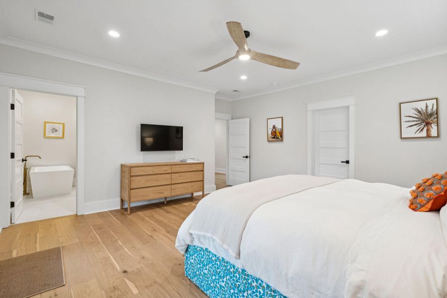 Furnished interior view inside a new home in , Isle Of Palms (Image 52).