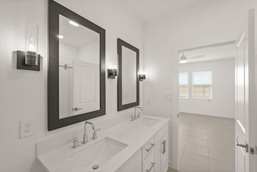 Furnished interior view inside a new home in Aspire at The Hills of Town Creek, Montgomery (Image 9).