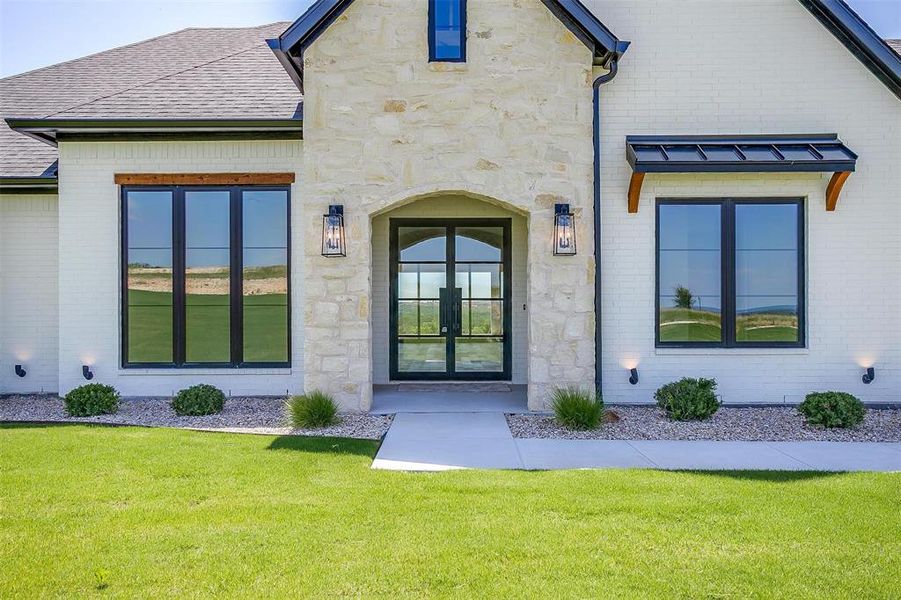 Exterior details and patio area of a home in , Weatherford (Image 30). Exterior details and patio area of a home in , Weatherford (Image 30).