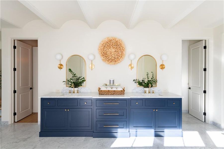 Furnished interior view inside a new home in , Atlanta (Image 9). Furnished interior view inside a new home in , Atlanta (Image 9).