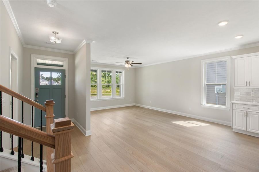 Foyer to Family Room | 6244 Canterbury Farms Pkwy