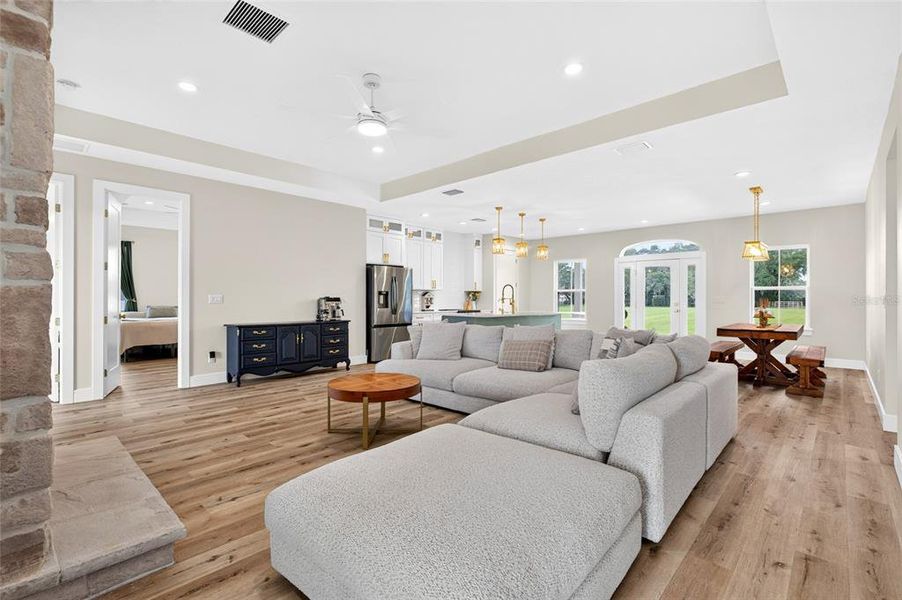 Furnished interior view inside a new home in , Bushnell (Image 10).