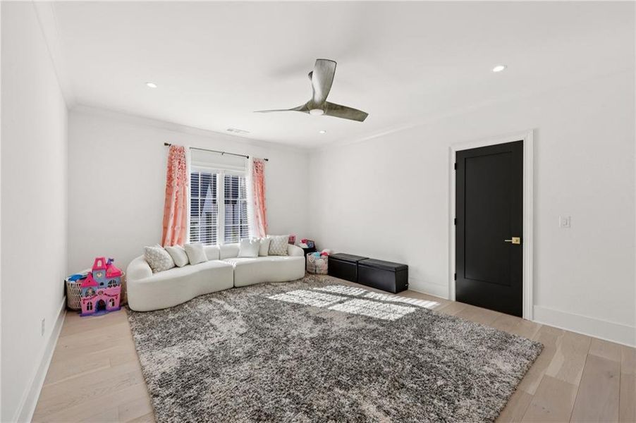 Furnished interior view inside a new home in , Suwanee (Image 41).
