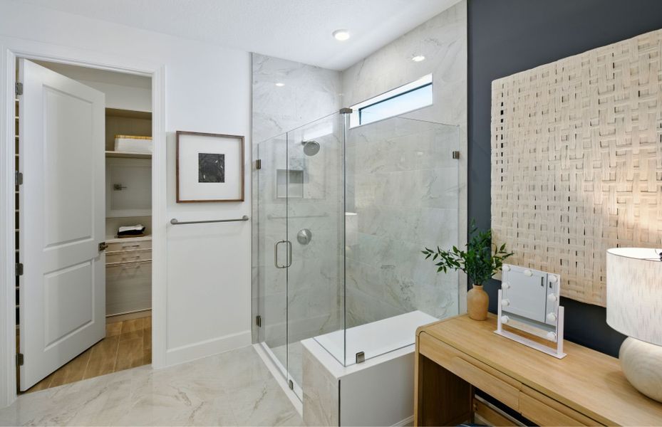 Furnished interior view inside a new home in Hendrix Reserve, Lake Worth (Image 9). Furnished interior view inside a new home in Hendrix Reserve, Lake Worth (Image 9).