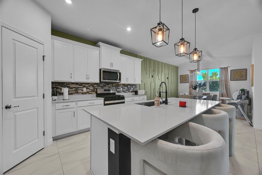 Furnished interior view inside a new home in , Port St. Lucie (Image 14). Furnished interior view inside a new home in , Port St. Lucie (Image 14).