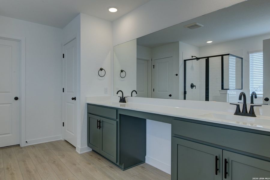 Furnished interior view inside a new home in The Wilder, Adkins (Image 10). Furnished interior view inside a new home in The Wilder, Adkins (Image 10).