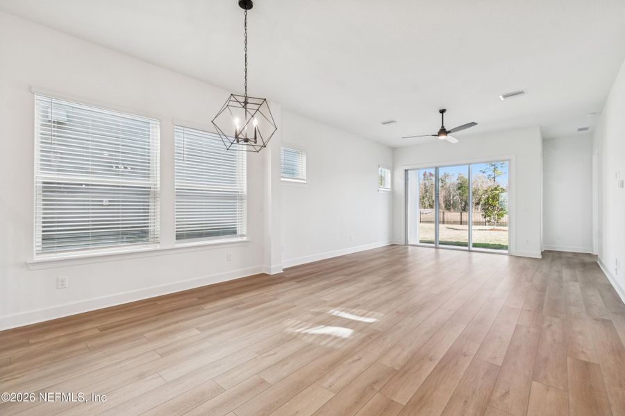 Spacious, unfurnished interior of a new home in Granville at eTown 38', Jacksonville (Image 21). Spacious, unfurnished interior of a new home in Granville at eTown 38', Jacksonville (Image 21).