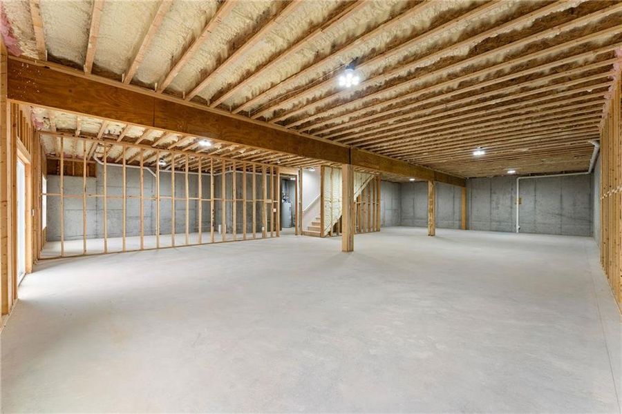 In-progress construction of a new home in , Baldwin, GA (Image 63).