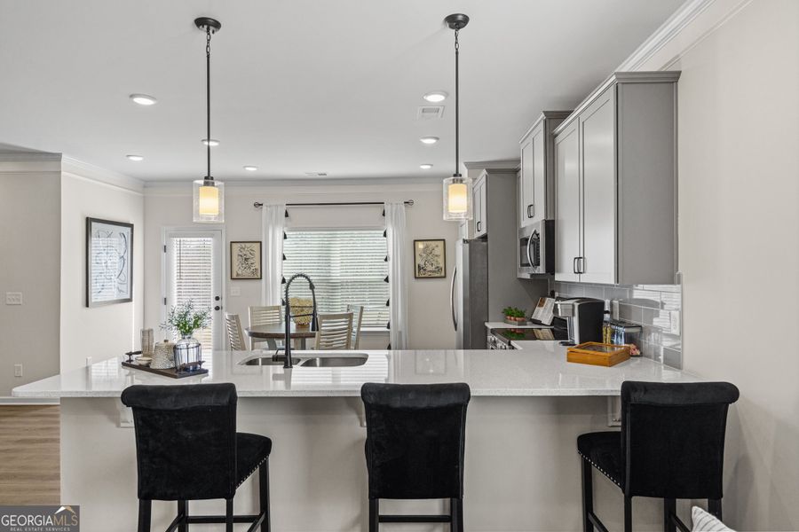 Furnished interior view inside a new home in Crescent Towns, Riverdale (Image 7).