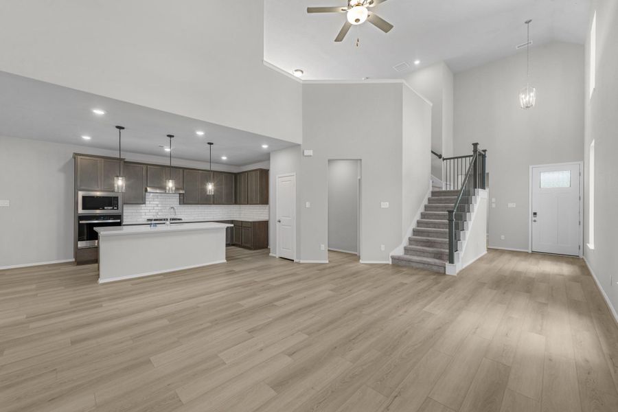 The perfect layout for entertaining!