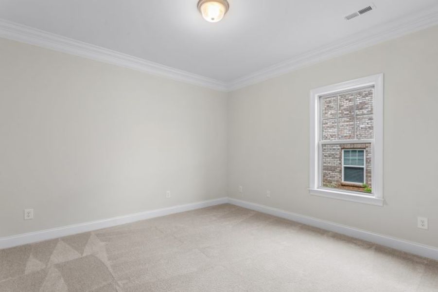 Representative unfurnished interior of a home built from the Ellington by Keystone Homes NC in Weybridge, Burlington (Image 23). Representative unfurnished interior of a home built from the Ellington by Keystone Homes NC in Weybridge, Burlington (Image 23).