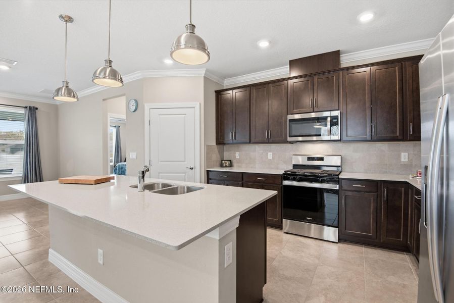 Furnished interior view inside a new home in , St. Augustine (Image 62).