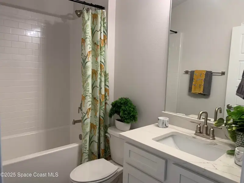 Furnished interior view inside a new home in St. John Preserve, Palm Bay (Image 7). Furnished interior view inside a new home in St. John Preserve, Palm Bay (Image 7).