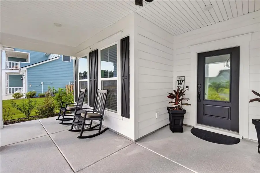 Exterior details and patio area of a home in , Richmond Hill (Image 4). Exterior details and patio area of a home in , Richmond Hill (Image 4).