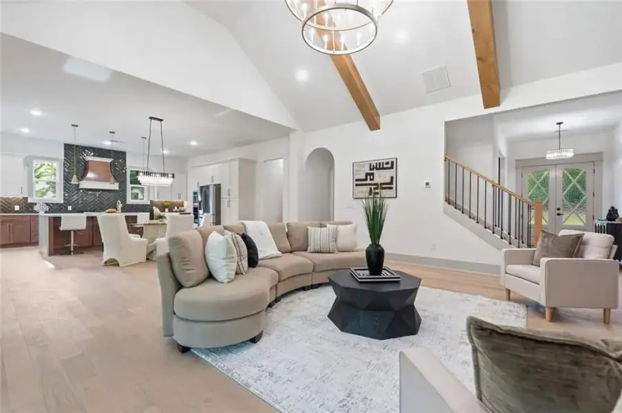 Furnished interior view inside a new home in , Hull (Image 48).