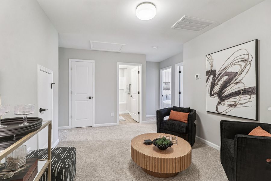 Representative furnished interior of a home built from the Dunbar II by Great Southern Homes in Dunbar Village, Cayce (Image 22). Representative furnished interior of a home built from the Dunbar II by Great Southern Homes in Dunbar Village, Cayce (Image 22).