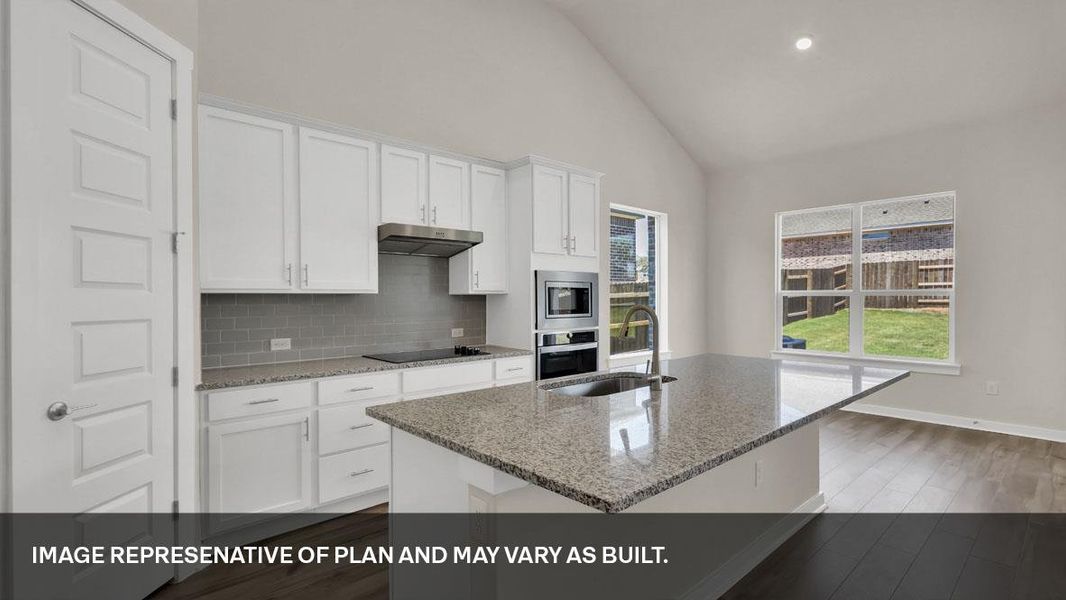 Furnished interior view inside a new home in Rosenbusch Ranch, Leander (Image 5).